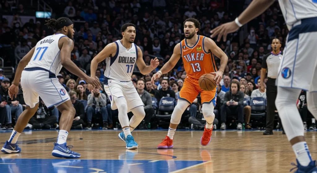 OKC Thunder vs Dallas Mavericks Match Player Stats